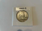 1960-D Franklin Half dollar 990% silver very clean