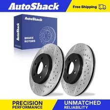 Front Drilled Slotted Brake Rotors for Ford Escape Mercury Mariner 3.0L V6