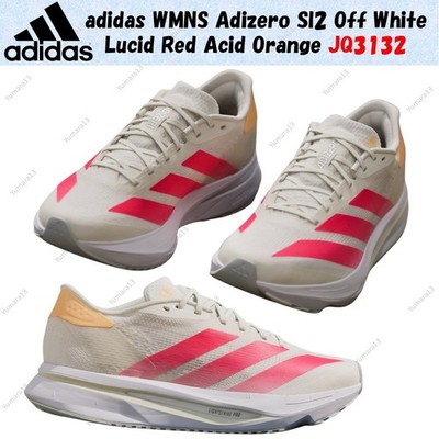 adidas WMNS Adizero Sl2 Off White Lucid Red Acid Orange JQ3132 Damen Gr.