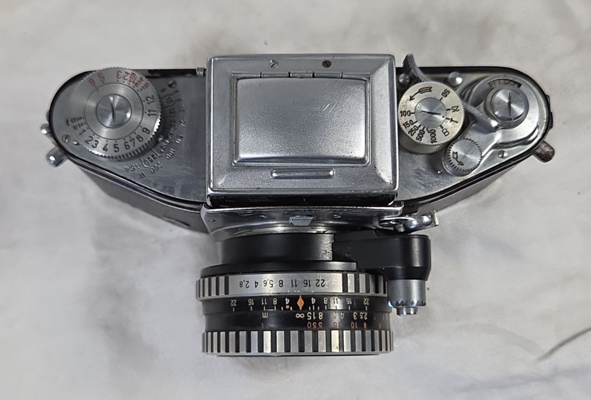 Exakta Varex VX Ihagee Dresden 35mm Film Camera + Lens FOR PARTS