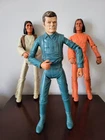 Vintage Marx Johnny West & 2 Geronimo Action Figure Western Cowboy Toy 1960's
