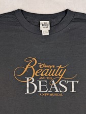 Vintage 1993 Houston World Premiere Disney Beauty And The Beast Musical USA Made