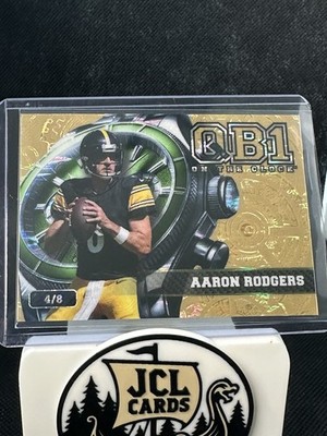 2026 Wild Card QB1 - Aaron Rodgers #OCW-GD-AR Gold /8