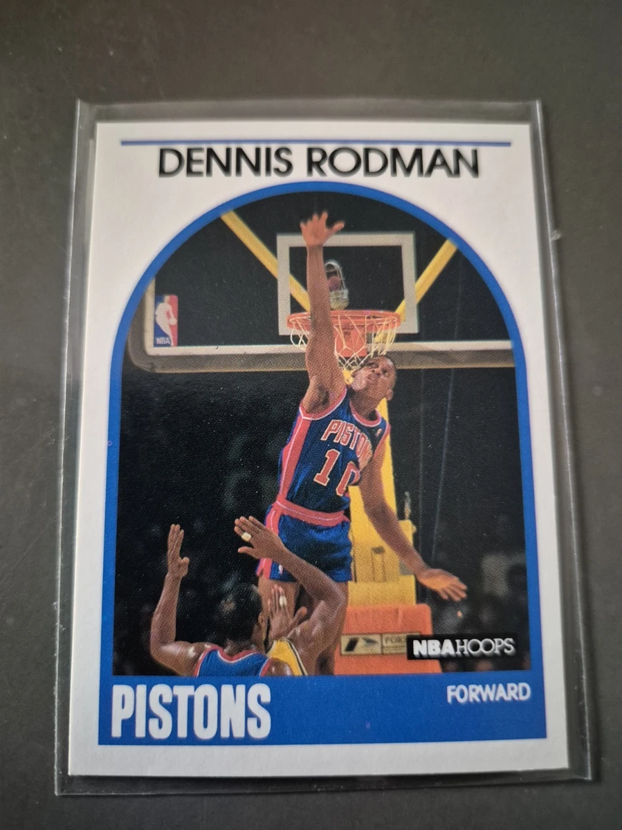 DENNIS RODMAN NBA CARD HOOPS 1989-90 # 211 PISTONS SPURS BULLS