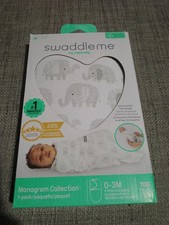 Swaddle Me sleeping bag wrap Baby Elephant  0-3 Month 1.0 Tog Stage 1