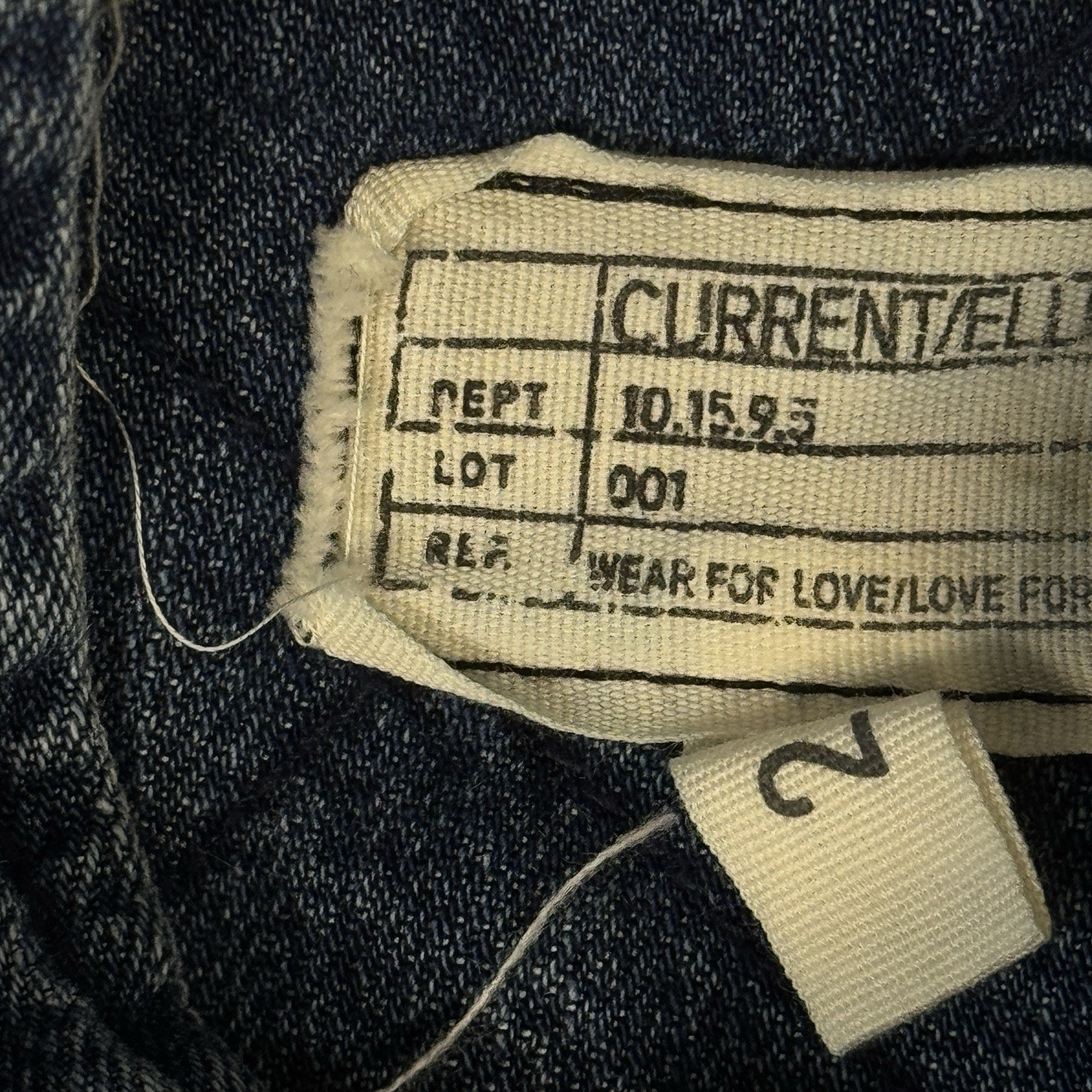 Current/Elliott Womens Patchwork Puffer Denim Ves… - image 3