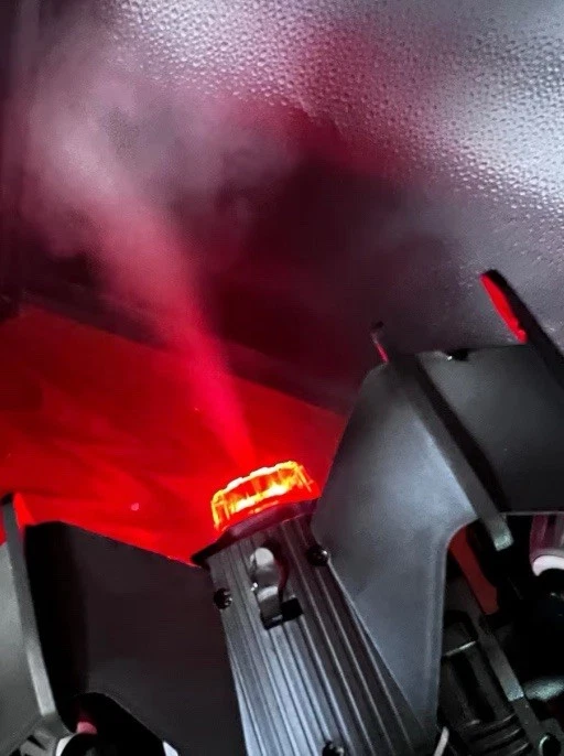 Formula Drift Car with Smoke LED Lights 360° Rotation and Sound 14 X7 Inches - Image 3 of 4