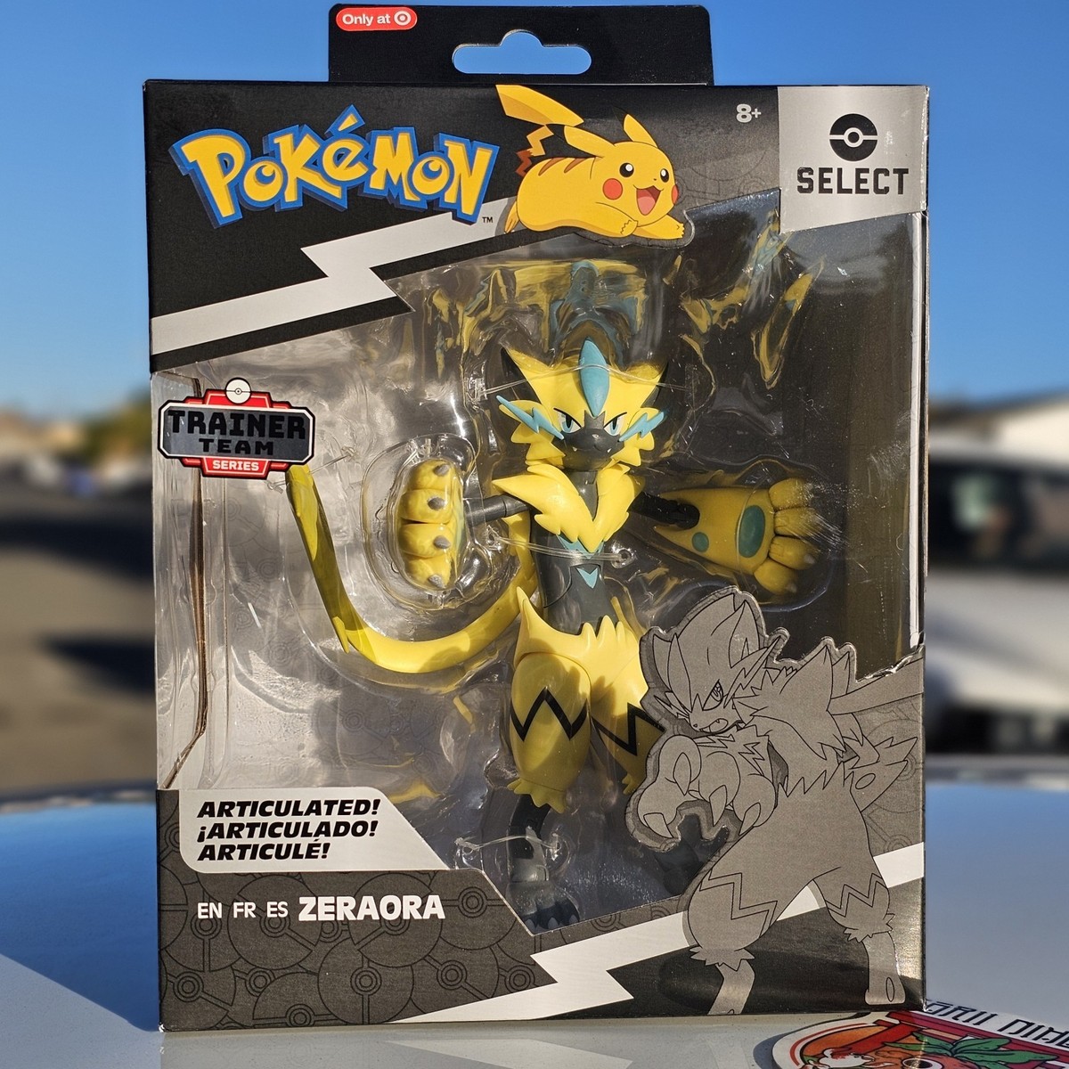 Pokemon Select Trainer Team ZERAORA 6
