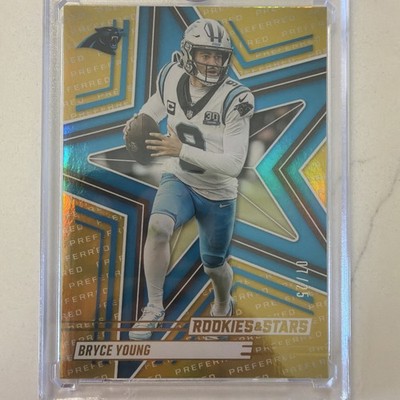 Bryce Young /25 Preferred Gold 2025 Panini Rookies & Stars Football 🔥 Panthers