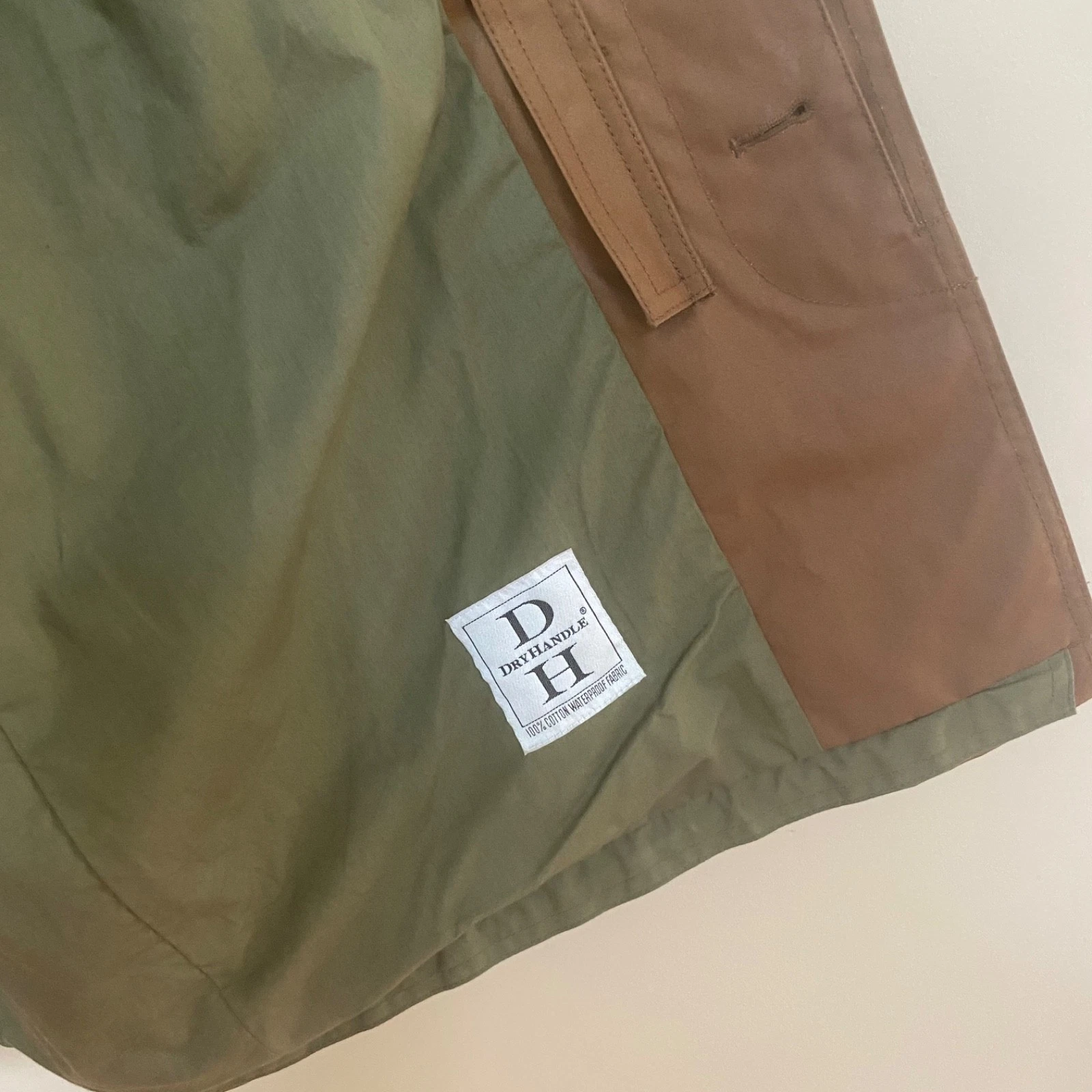 Atlantic Rancher Chore Jacket Coat Waxed Cotton Waterproof Vintage Size M - product detail image 23