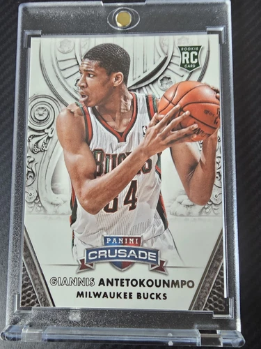 2013-14 Panini Crusade Giannis Antetokounmpo #122 Rookie RC