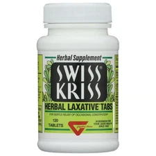 Swiss Kriss Herbal Laxative Tabs 120 Tabs