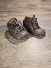 Vintage Brown Leather Toddler Shoes