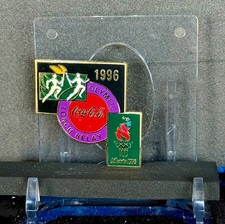 1996 Coca-Cola Atlanta Summer Olympics Torch Relay Lapel Pin Item 556824