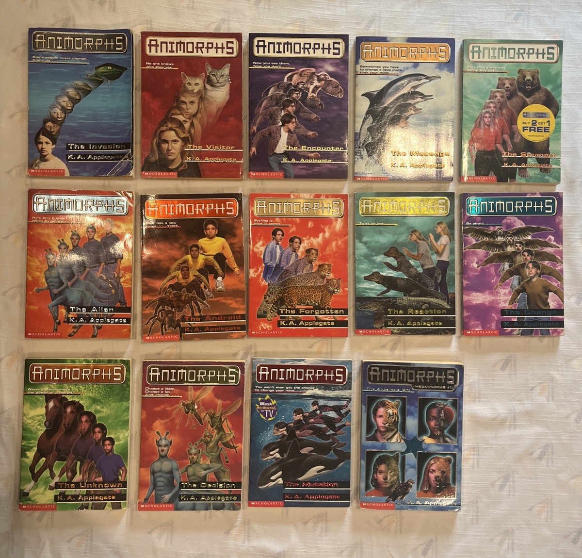 引き取り限定】 Animorphs 全巻セット K.A. Applegate