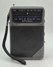 Vintage Optimus AM/FM Pocket Radio