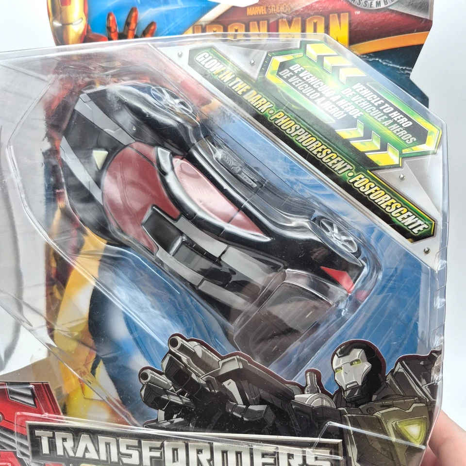 2010 Transformers Crossovers War Machine Action Figure Hasbro Iron Man Sealed - Image 3 of 4