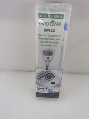 For Hana HI98331 microcomputer soil conductivity EC - temperature °C tester #hj