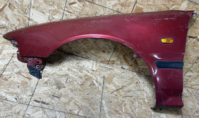 JDM 90-93 HONDA ACURA INTEGRA DA6 DA7 DA9 OEM RED LH LEFT FRONT FENDER RHD