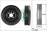 NEU - Schaeffler INA 544013810 Riemenscheibe, Kurbelwelle FüR Audi Seat Skoda