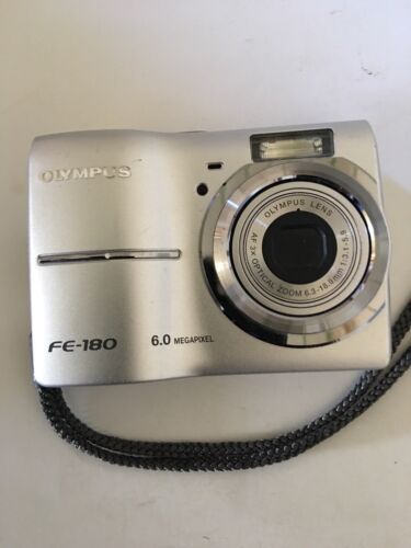 Olympus.   FE-180 Electronic Digital Camera 6.0 Megapixel - Picture 1 of 3