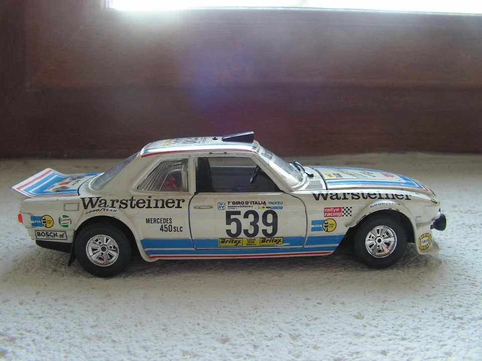 Mercedes 450 SC Rally 1/24 Burago - Photo 3/4