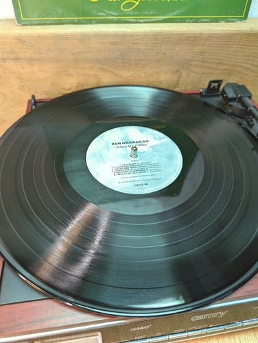 KEN GNANAKAN - JESUS MY THEME - Ex. 1977 12" Vinyl LP - UK 1st Press Rare Record - Picture 6 of 18