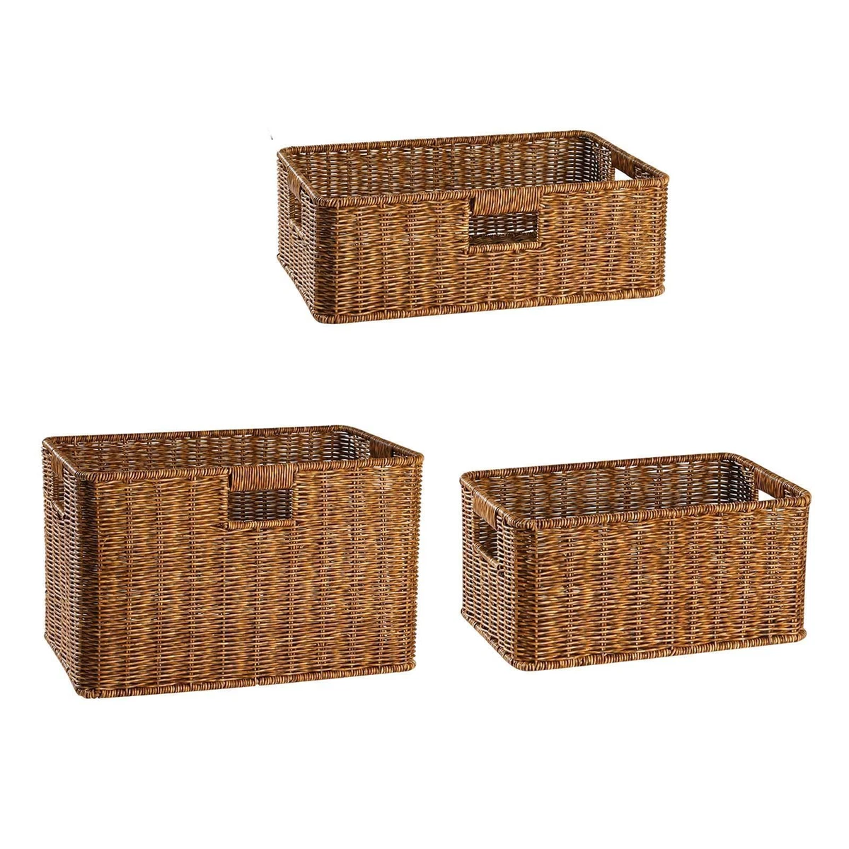 Set Of Ikea Billy Shelf Basket 36 X 25 X 20 Cm Made Of, 59 OFF