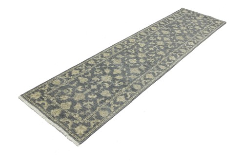 Muted Floral Transitional Runner Rug Oriental Bedroom Hallway Carpet 2'6X8 ft - Picture 5 of 16