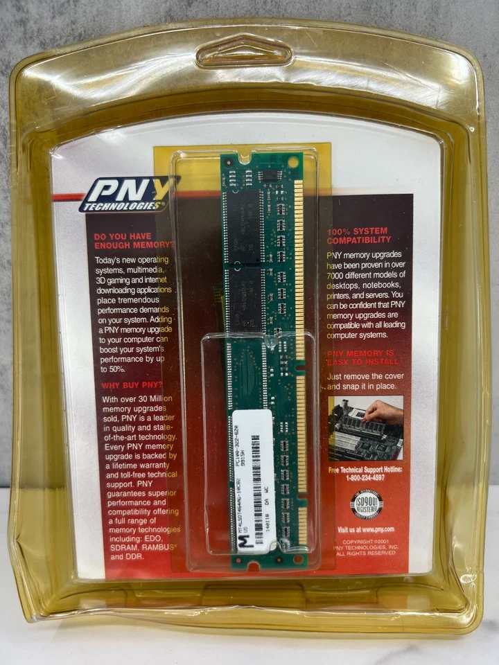 PNY Technologies Memory Master Upgrade Kit 128MB SDRAM - Image 2 of 4