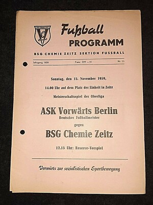 DDR-Liga 81/82 ASG Vorwärts Dessau - BSG Chemie Zeitz 07.03.1982
