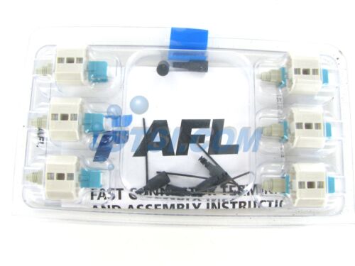 AFL FAST-SC-MM50L-6 FastConnect LC OM3/OM4 Fiber Optic Connector, 6pk ~STSI - Picture 2 of 2
