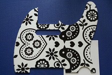 NEW Telecaster 8 Hole PICKGUARD for Fender USA / Mex Standard Tele Doves Print