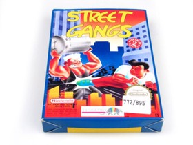 STREET GANGS  OVP  & Anleitung  &deg;NINTENDO NES SPIEL&deg;