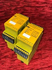 Lot of 2 / PILZ PNOZX3P C 24VDC 24VAC 3N/0 1N/C 1SO SAFETY RELAY / PILZ PNOZ-X3P
