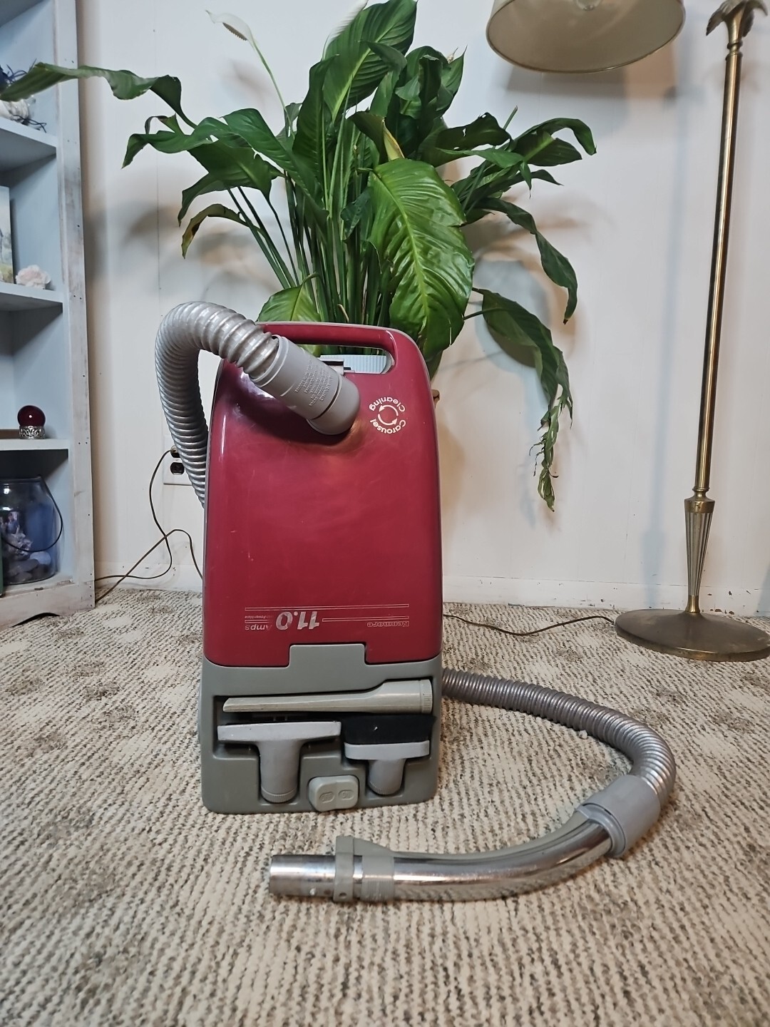 RARE Kenmore Progressive Model 116 Canister Vacuum RED Powermate Works eBay