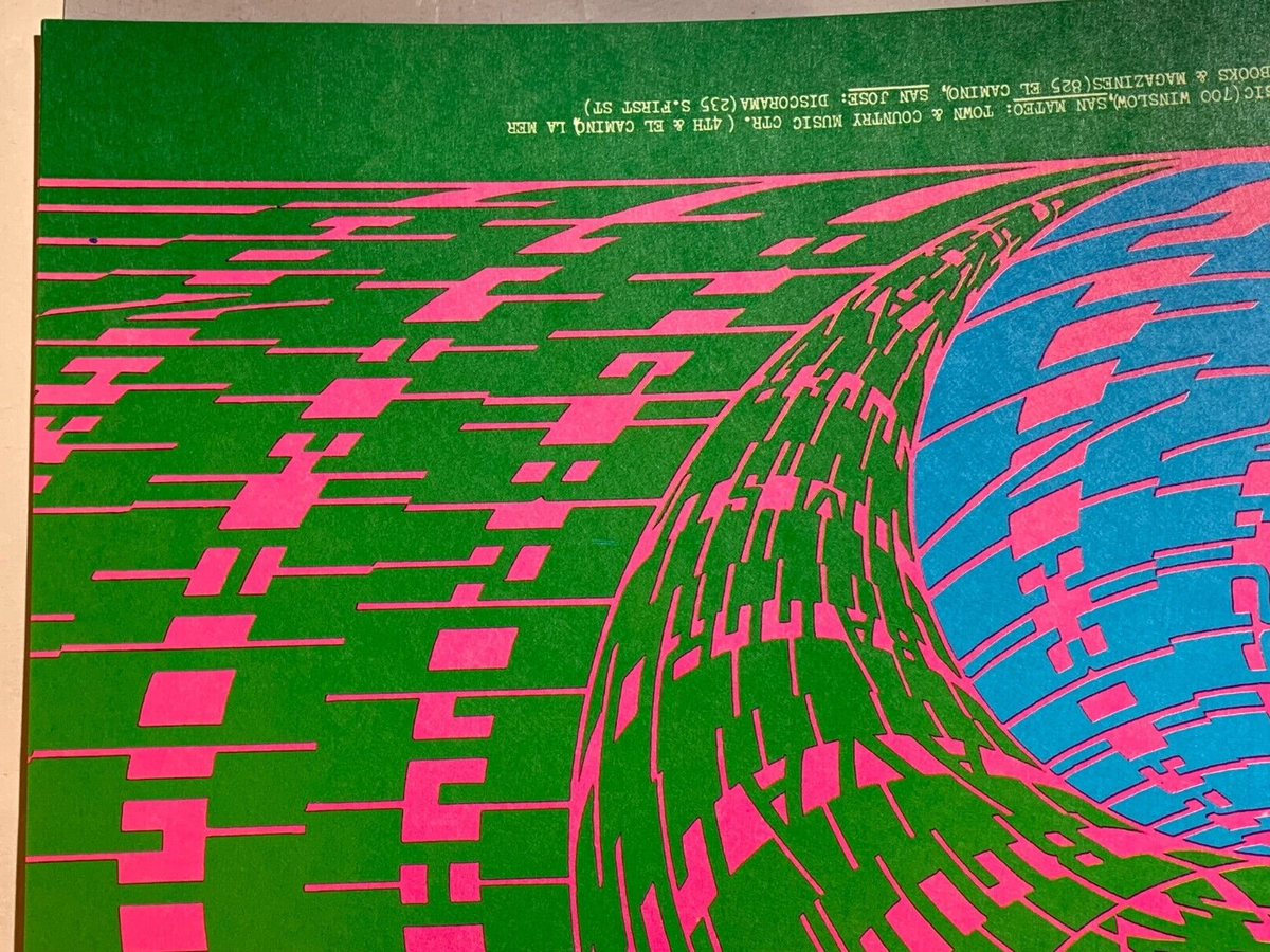1967 familydog VictorMoscoso ビンテージ ポスター② Victor