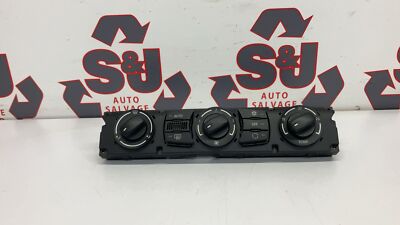 Bmw 5 Series E60 05-07 HEATER CONTROL PANEL CLIMATE BLOWER SWITCH 697843001