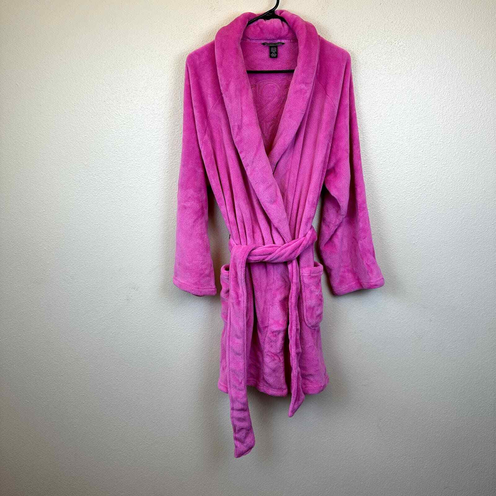 Victoria's Secret Plush Robe Logo Size Medium / Large - Gem