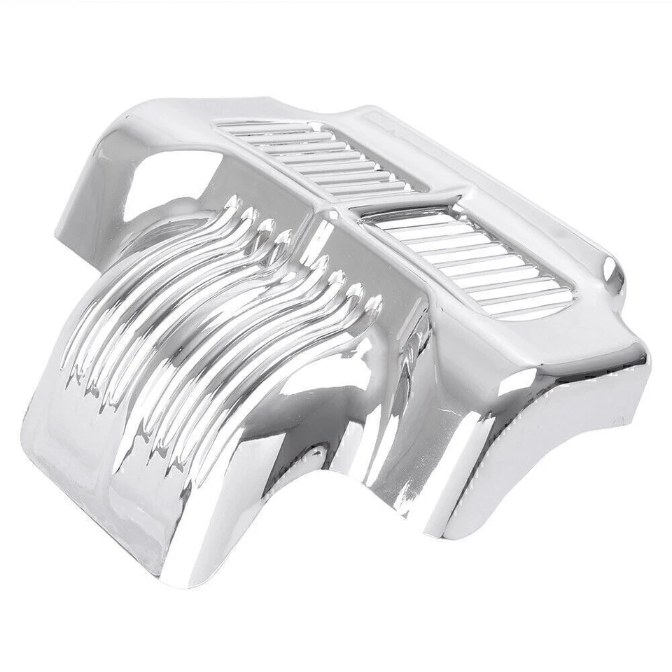 Moto Stock Oil Cooler Cover Guard for Harley Touring Electra Glide Road Glide Foto 3 de 4