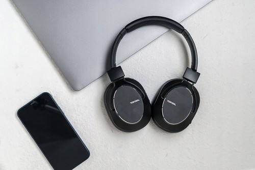 WYSOKIEJ JAKOŚCI SŁUCHAWKI BEZPRZEWODOWE TONSIL R65BT ANC BLUETOOTH 5.0 - Zdjęcie 7 z 12