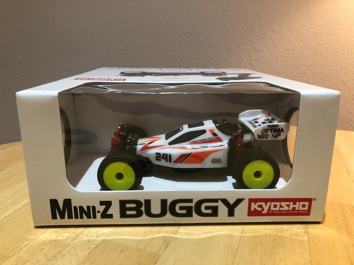 Kyosho Mini-Z Buggy Turbo Optima Mid Special MB-010VE RTR White