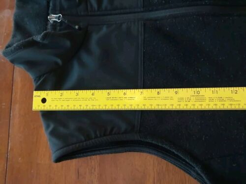 Solaris Vest Mens Large Fleece Full Zip Pockets Outdoors Hiking Logo stretch Tec - Picture 12 of 15