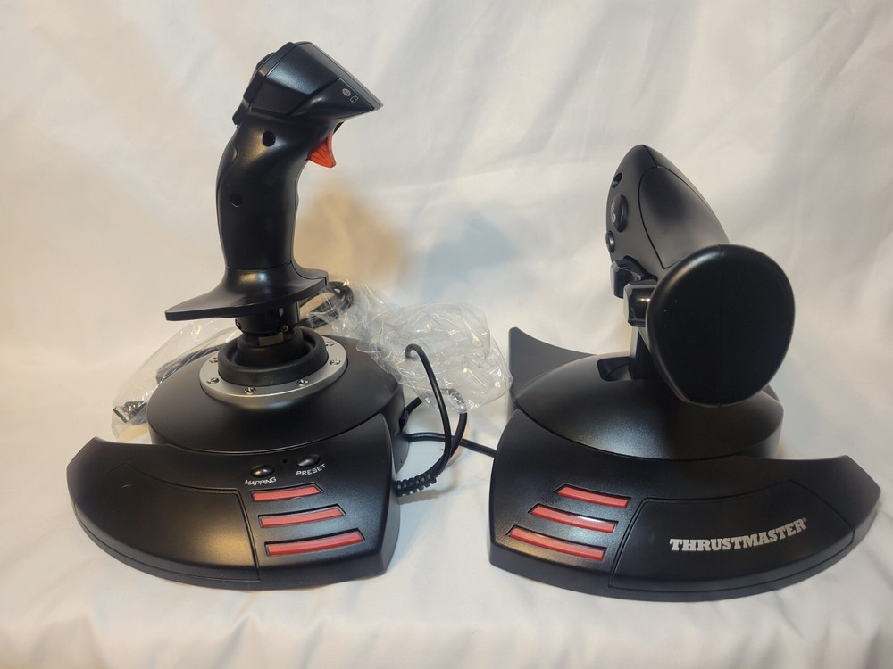 Thrustmaster T-flight Hotas X Flight Stick - Flight Simulator - Black PC