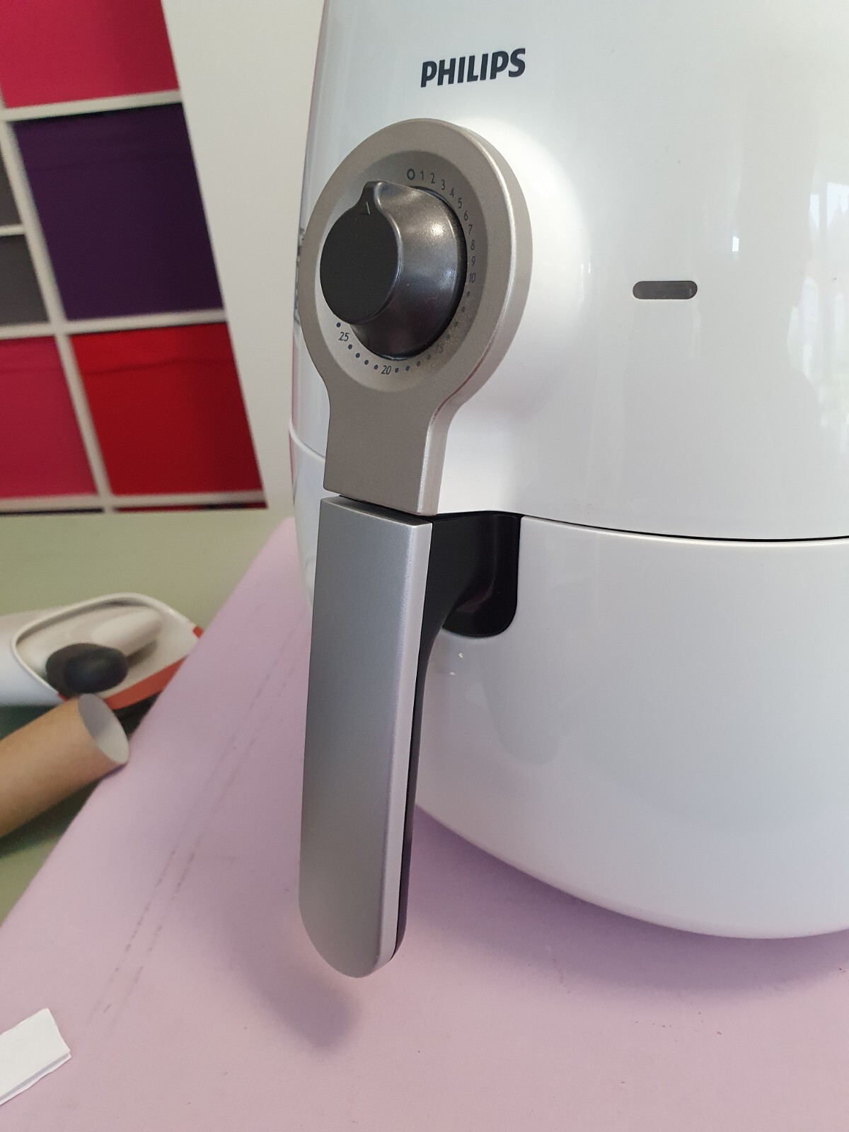 Philips air fryer hd9220 White/ Silver....with Ectra Grill Pan eBay