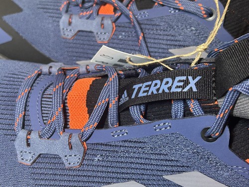 Adidas Terrex Free Hiker 2 Zapato de Senderismo Para Hombre Talla 10.5 Azul Bota Parte Superior Alta Nuevo - Imagen 5 de 11