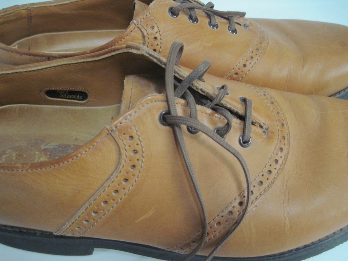Allen Edmonds Comfort Orthotics Leather Oxfords 75365 2 Size  display picture 1