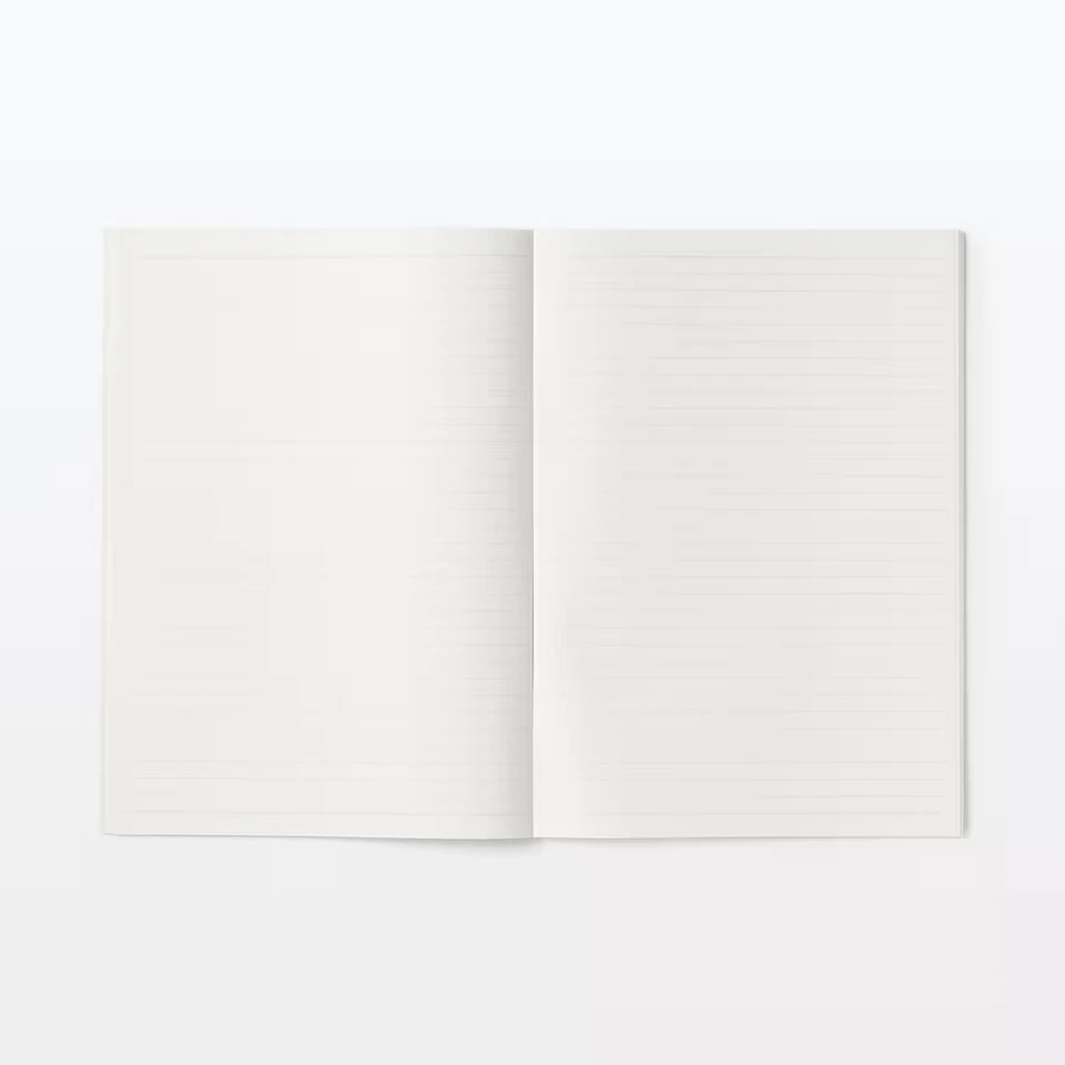 New 2024 Muji Notebooks With 5 Colors B5- 36 sheets From Japan 7mm - Image 3 of 4