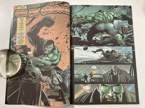 INCREDIBLE HULK 1 to 8 SET + Hulk: The Movie Adaptation Turkish Comic RARE 2003 - Picture 12 of 18