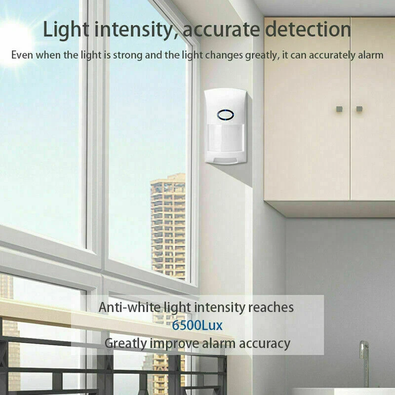 Wifi Intelligent Intrusion Infrared Detection Alarm Motion Sensor Induction Home - Image 4 of 4